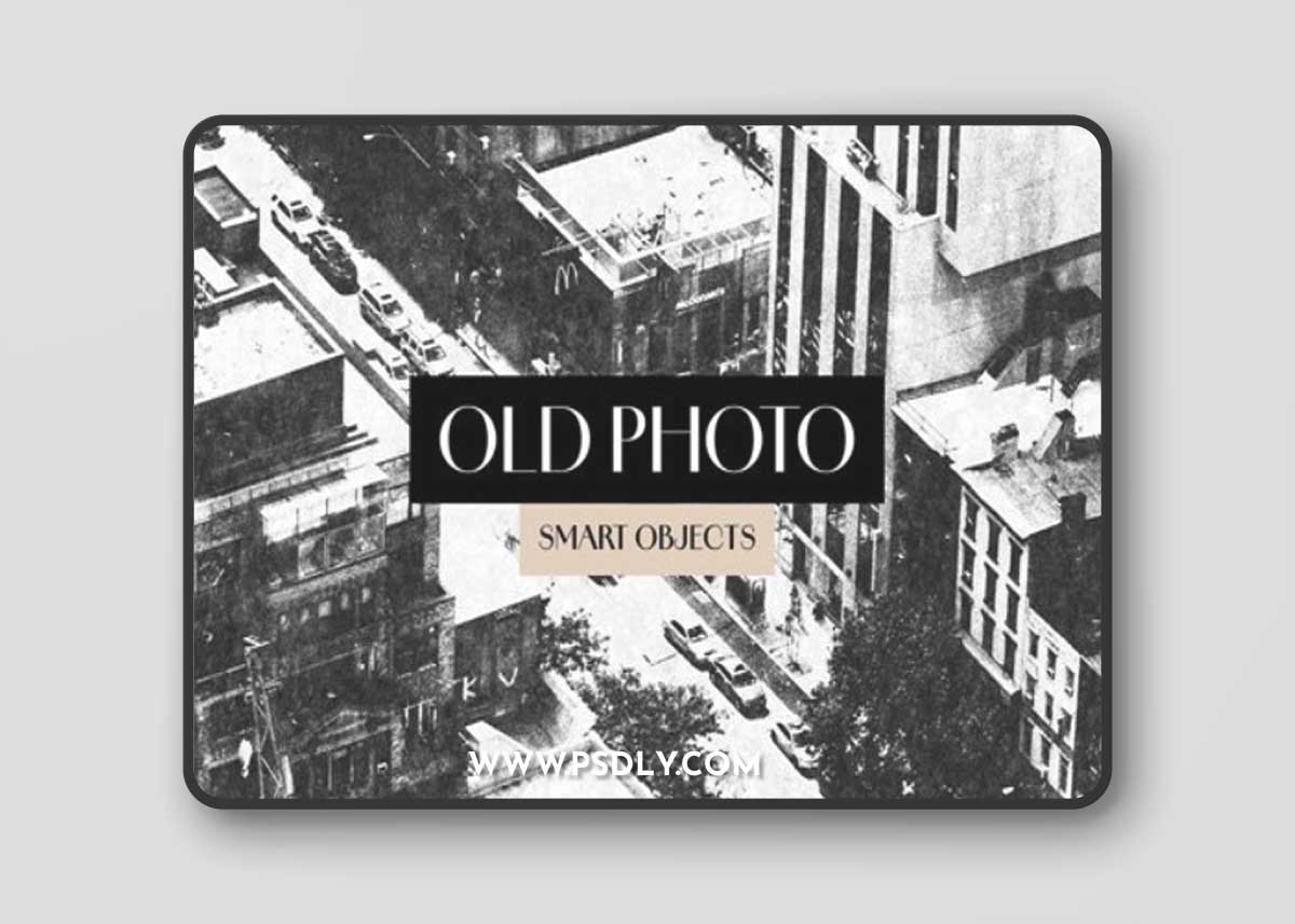 Authentic Old Effect for Photoshop