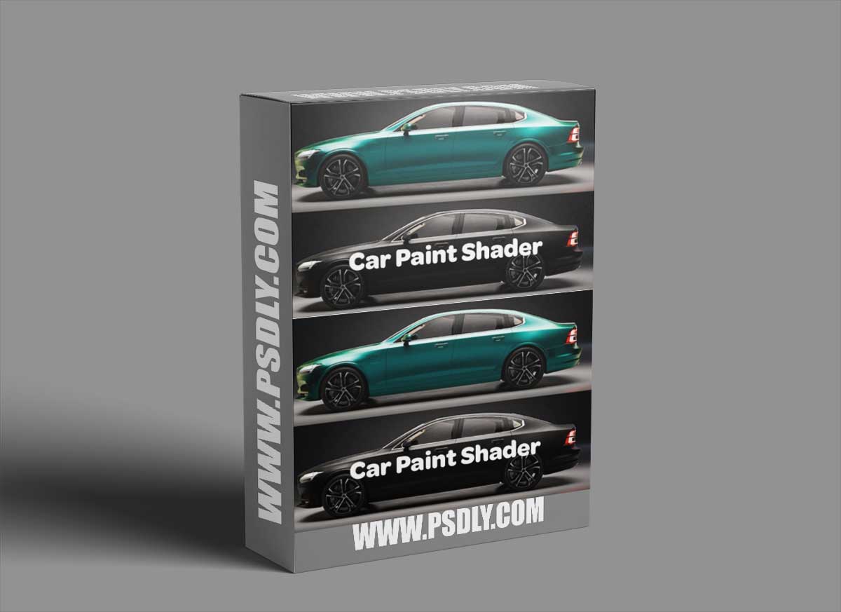 Car Paint Shader for Blender 4.0