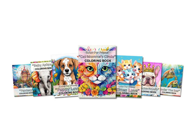 Cash Flow School – Copy and Paste Coloring Book Side Hustle