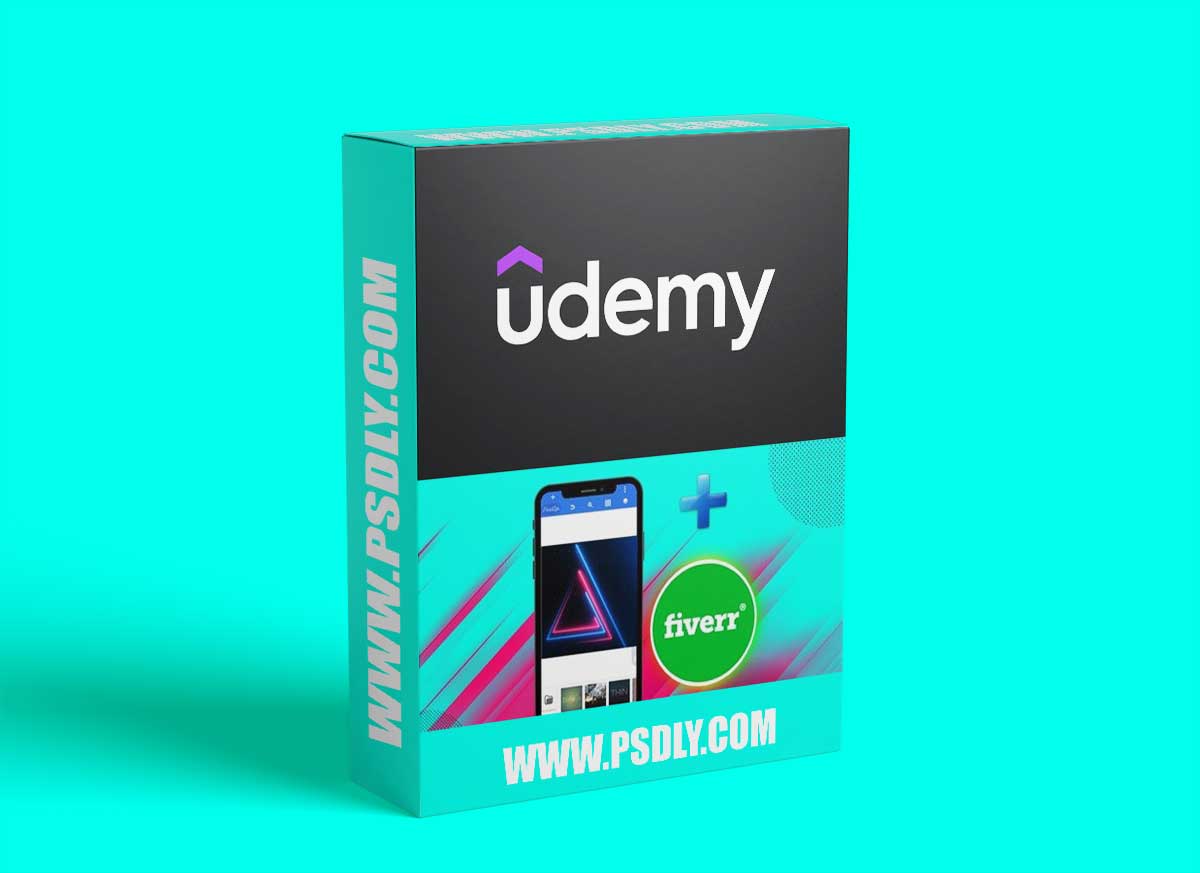 Freelancing with SmartPhone 3D Text Graphic Design