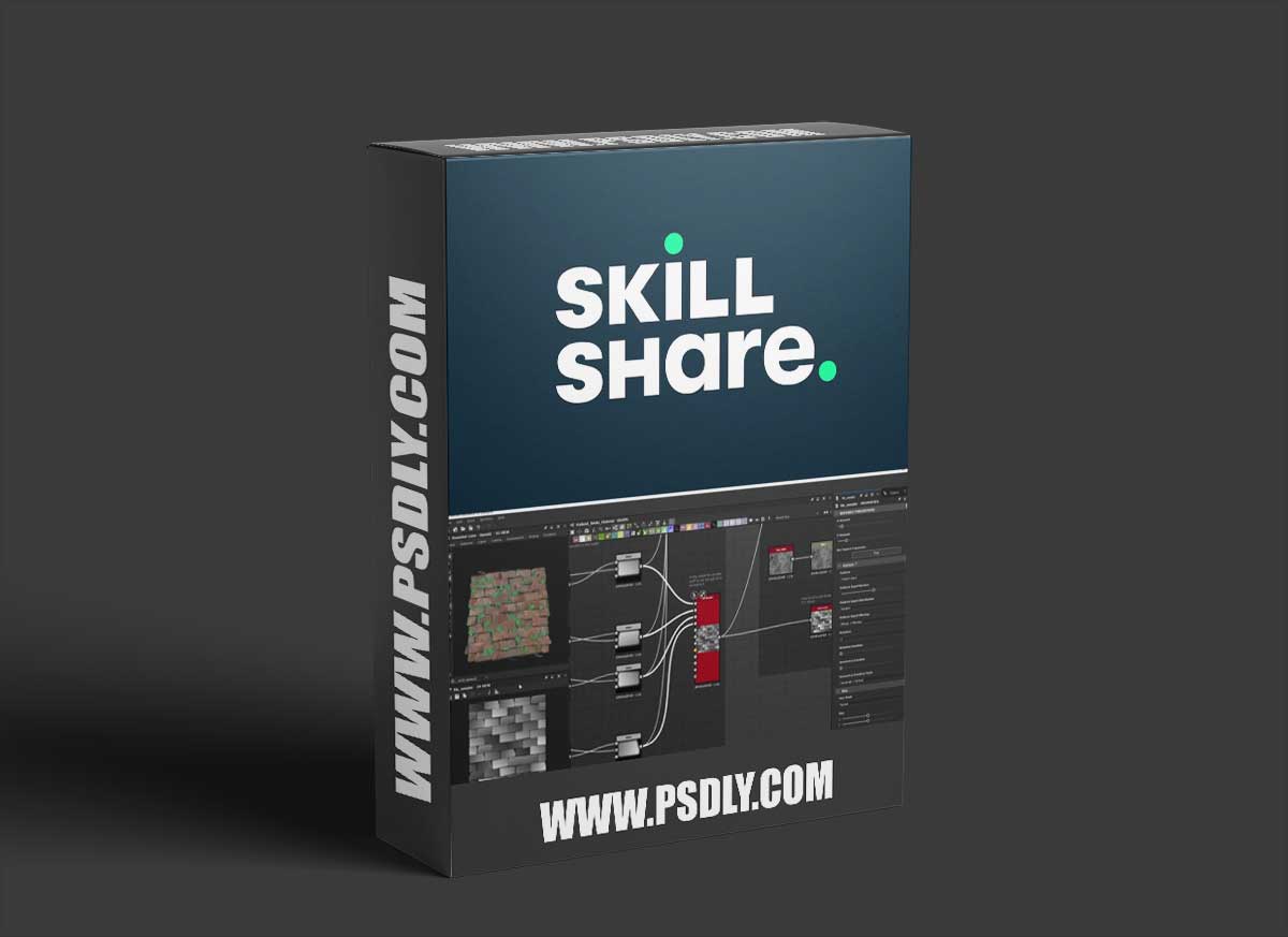 Ghibli/Stylized Brick Texture - Study in Substance Designer