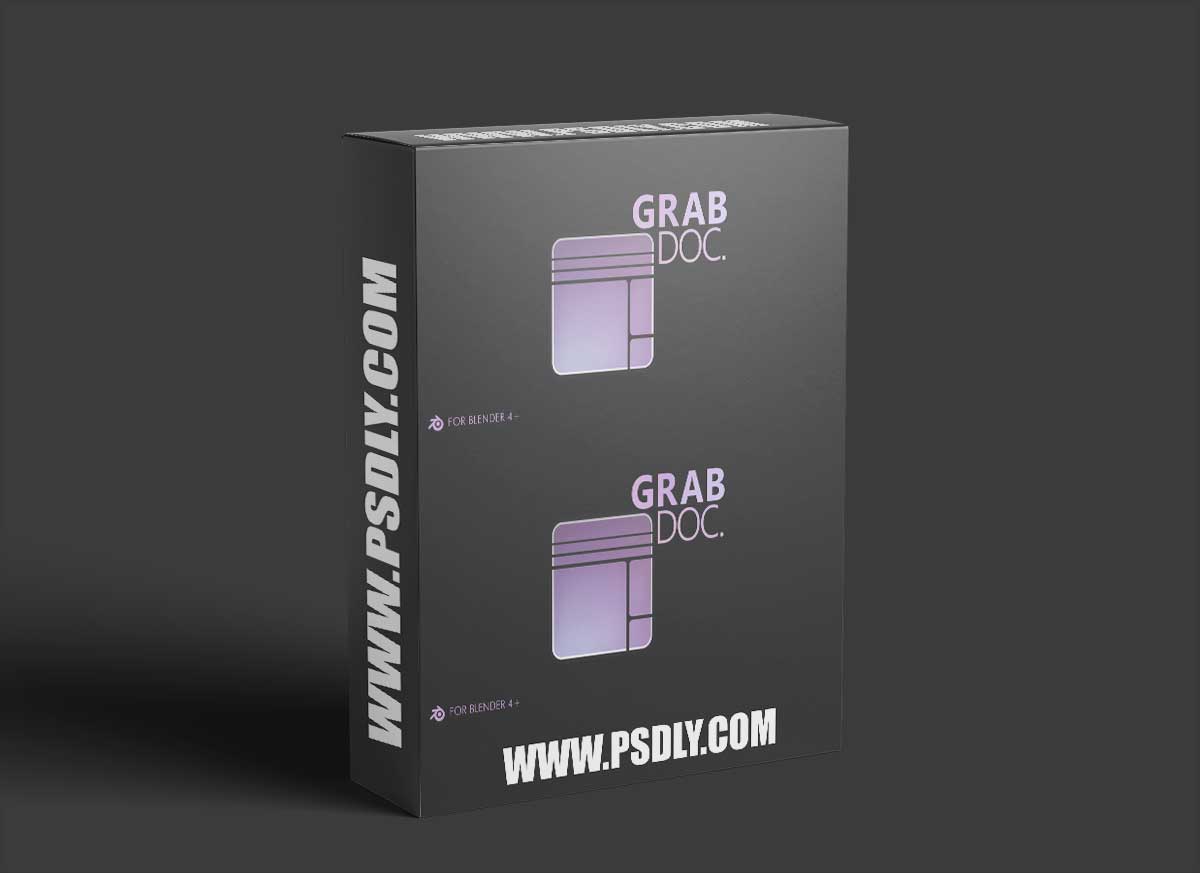 GrabDoc Pro v1.4 for Blender