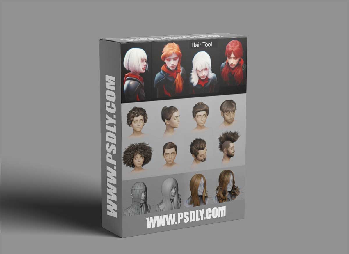 Hair Tool v3.6.1 - Blender