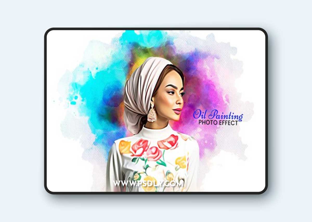 Oil Painting Photo Effect for Photoshop