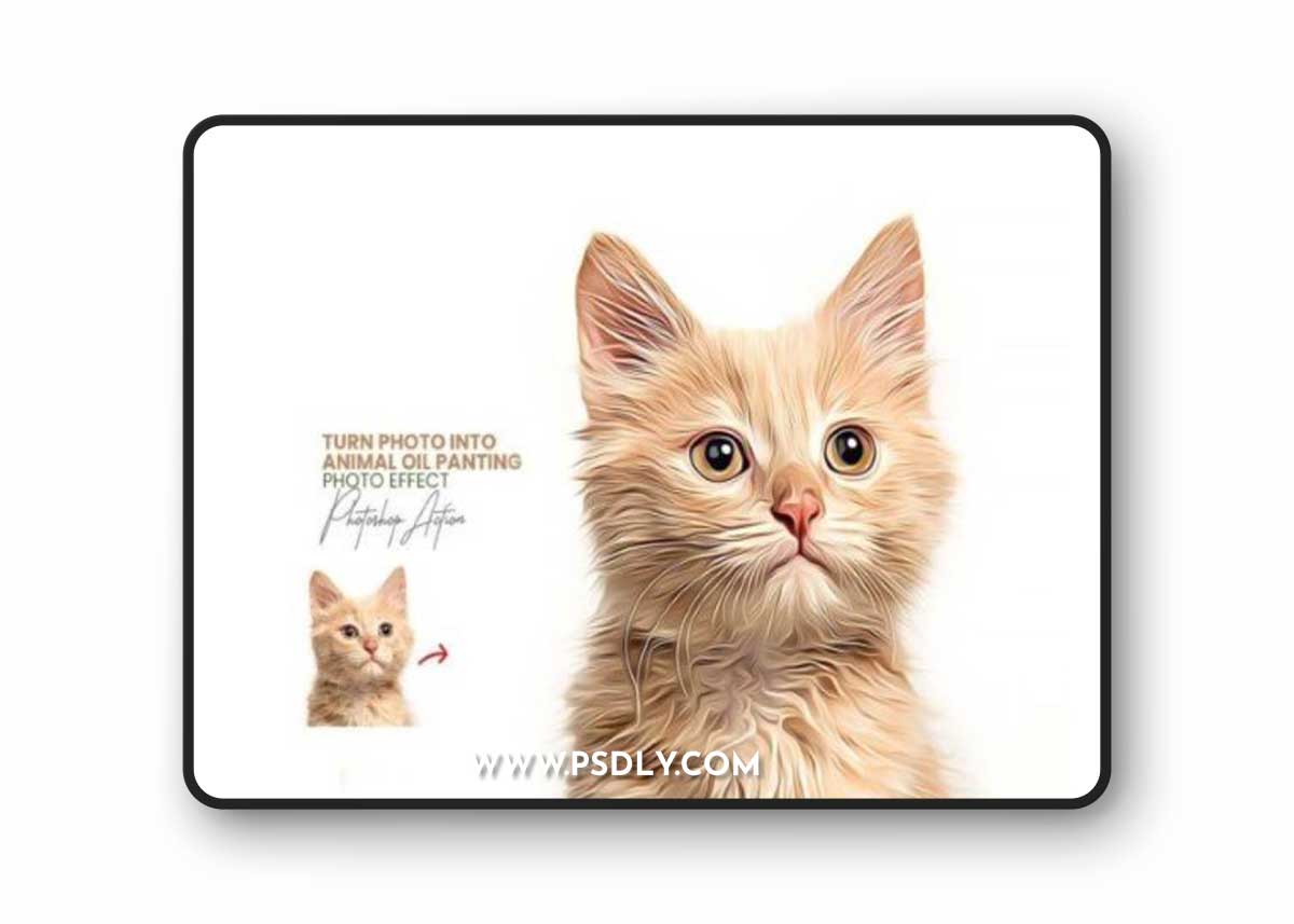 Turn Photo into Animal Oil Panting