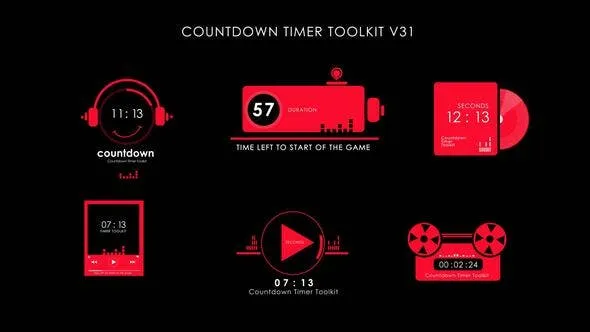 Videohive Countdown Timer Toolkit V31 50736615