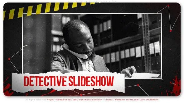 Videohive Detective Slideshow 50553239