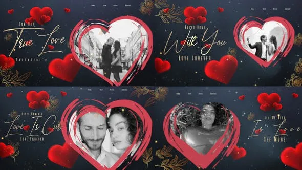 Videohive Happy Valentines Day Intro 50659651