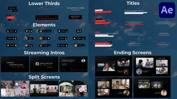 Videohive Minimal Youtube Kit for After Effects 50930728