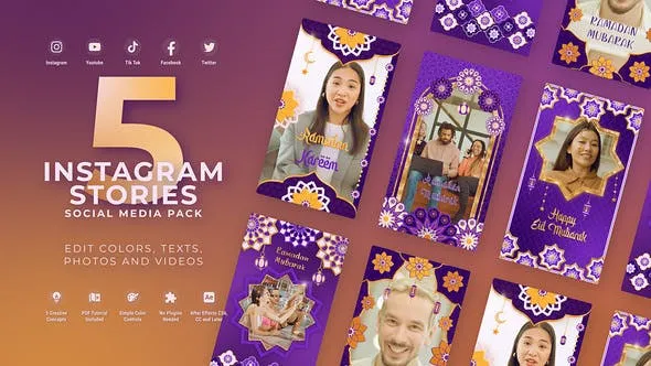 Videohive Ramadan Kareem Instagram Stories 50930734
