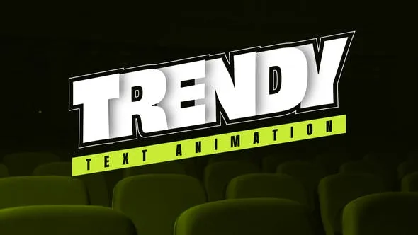Videohive Trendy Text Animation 50678745