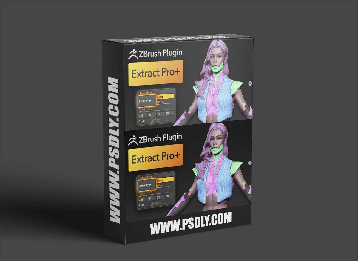 ZBrush Plugin Extract PRO+
