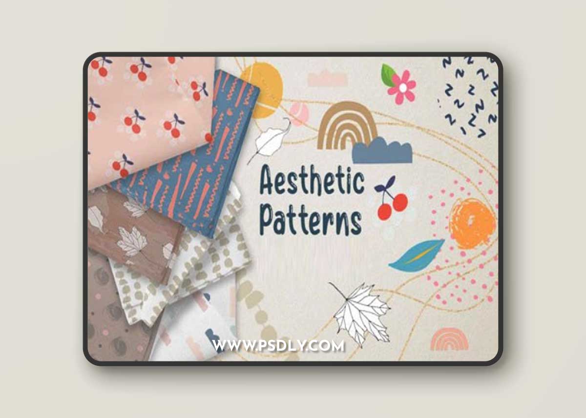 Aesthetic Patterns Collection for Photoshop