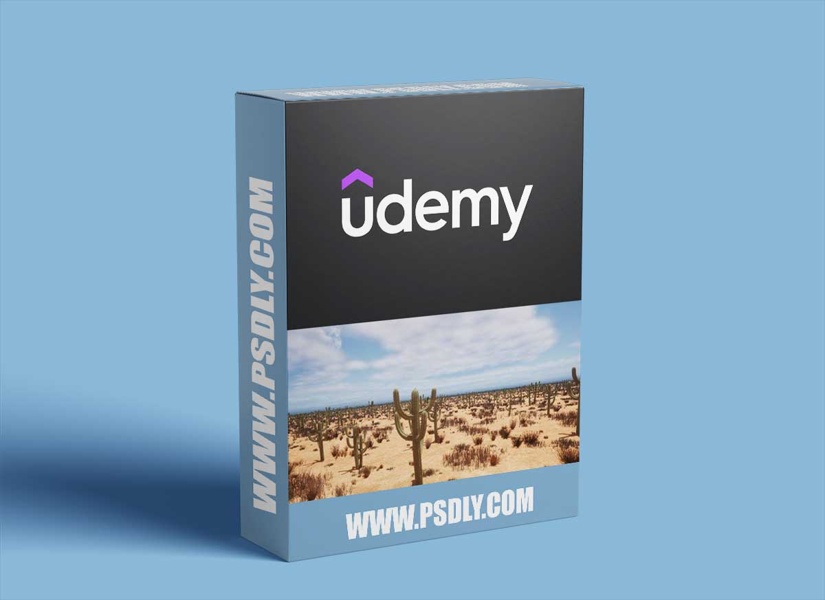 Create Realistic Game Cactus Optimized With Speedtree