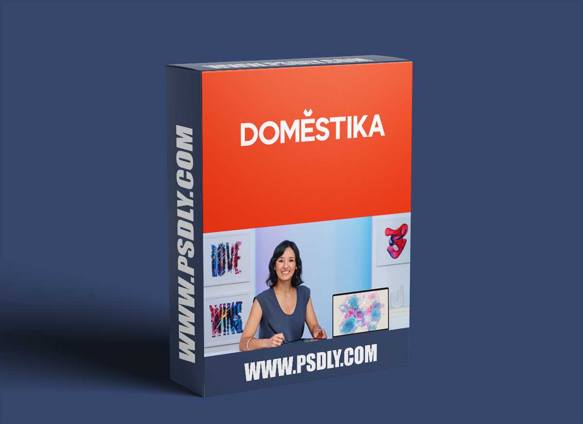 Domestika - Digital 3D Lettering with Illustrated Elements by Ana Gomez Bernaus