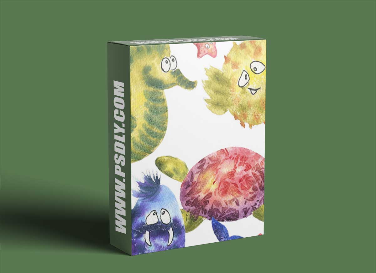 Fun & Easy Watercolor Techniques for Beginners for Painting Marine Animals