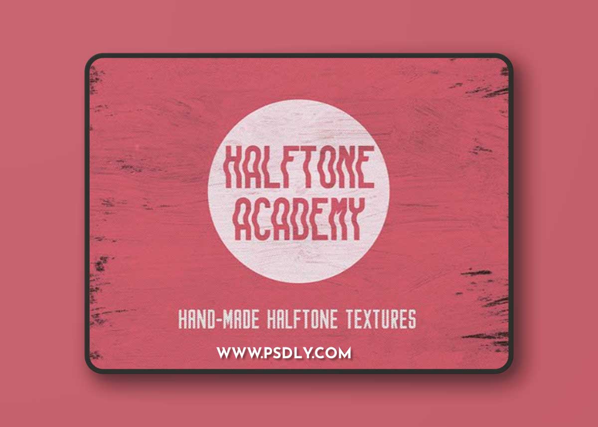 Halftone Academy - Vintage Hand-made Textures
