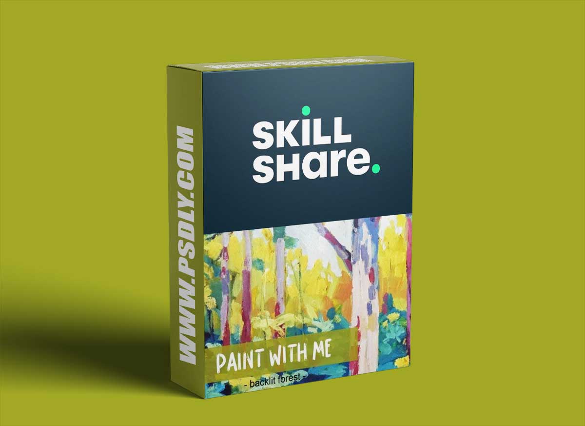 Paint with Me - Backlit Forest in Acrylic