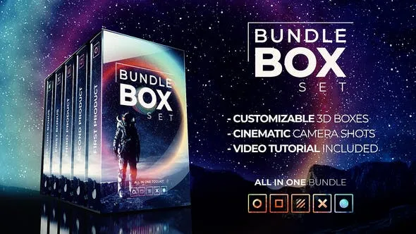 Videohive Bundle Box Set for Your Products or Services 51188158