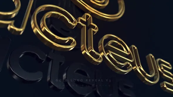 Videohive Gold Logo Reveal v3 27533373
