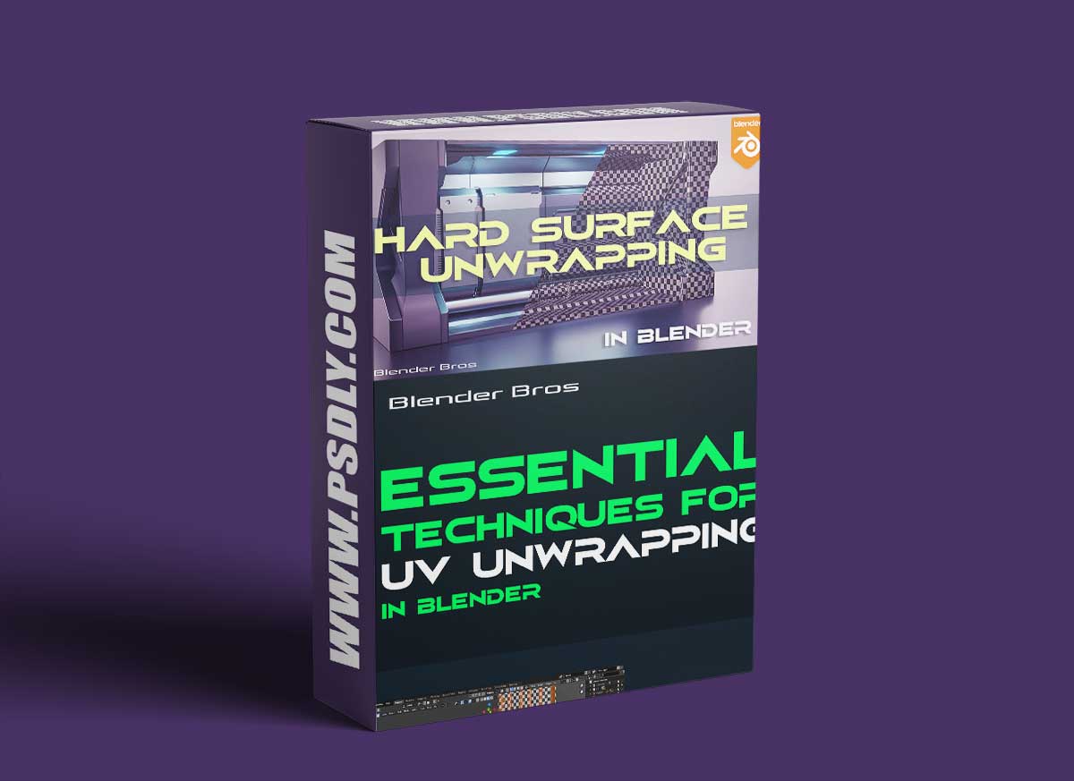 Blender Bros - Hard Surface Unwrapping in Blender