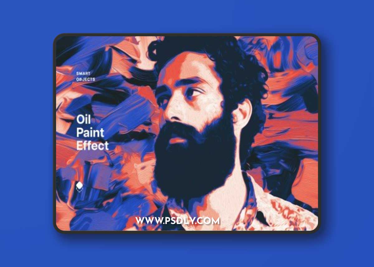 Oil Paint Photo Effect