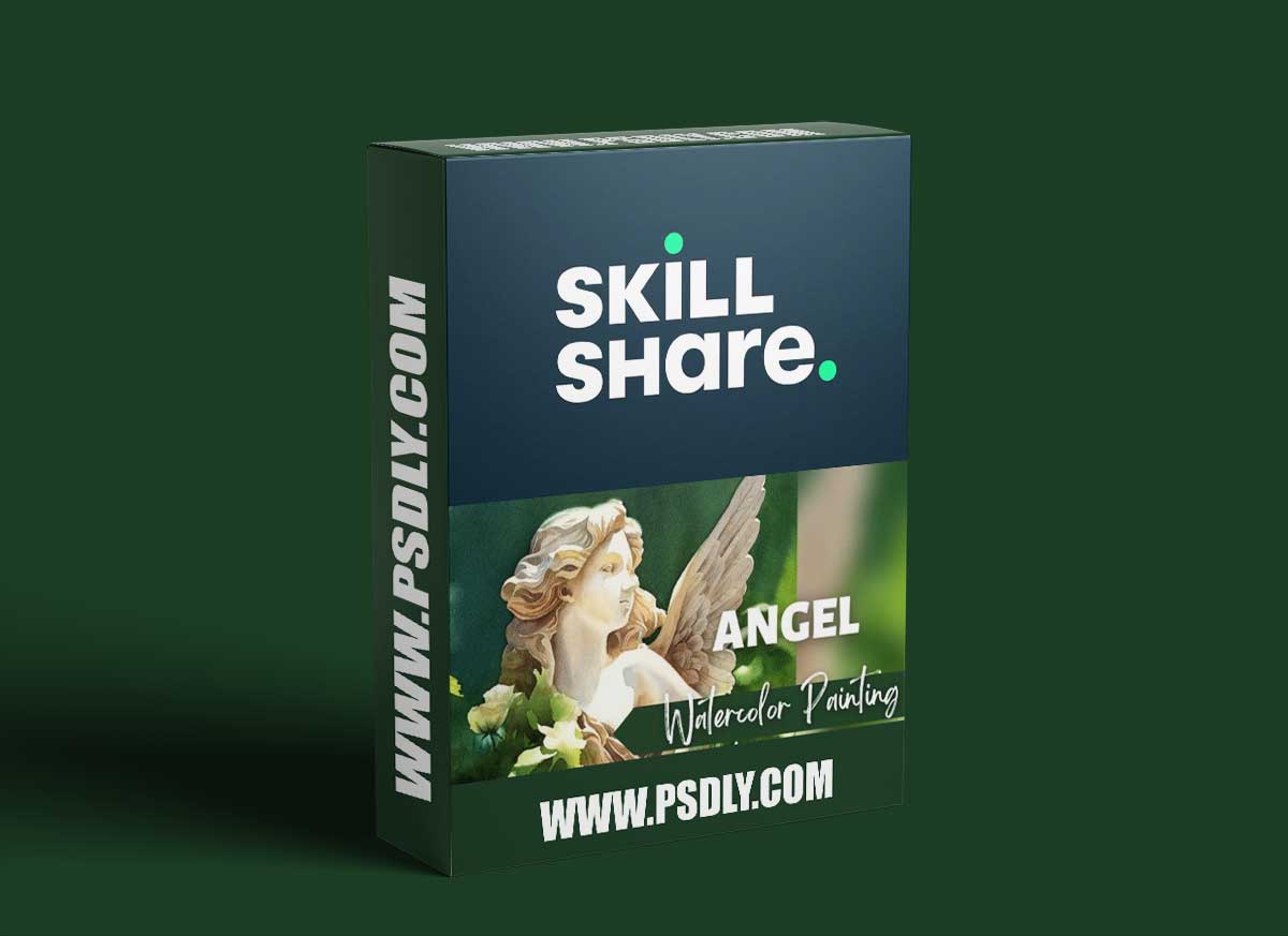 Unlock the Magic of Watercolor Painting: Angel in the Garden