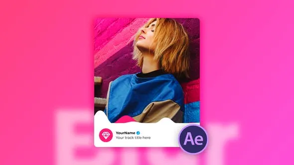 Videohive Blur — After Effects music visualizer template 34422067