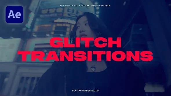 Videohive Glitch Transitions 51968749