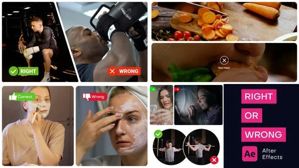 Videohive Right or Wrong Kit 51853352