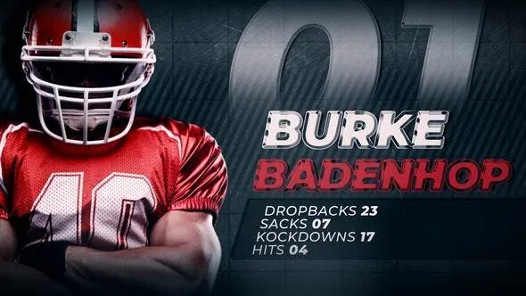 Videohive Sports Player Introduction 51565066