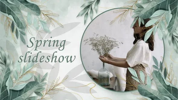 Videohive Spring Slideshow 51406252