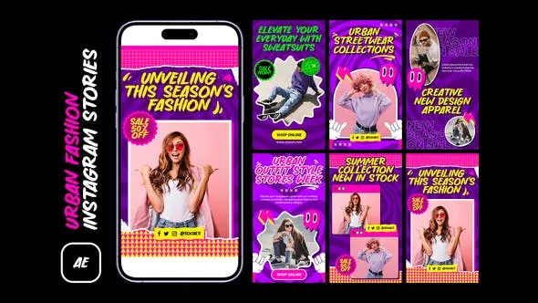 Videohive Urban Fashion Instagram Stories 51868681