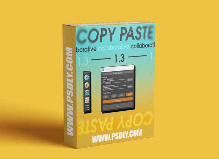 Collaborative Copy-Paste Script v1.3 for 3ds Max 2021-2024 1 Collaborative Copy-Paste Script v1.3 for 3ds Max 2021-2024