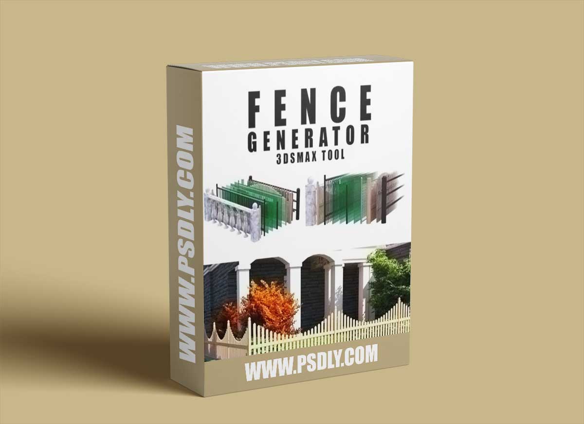 Fence Generator - 3dsMax MZP Script