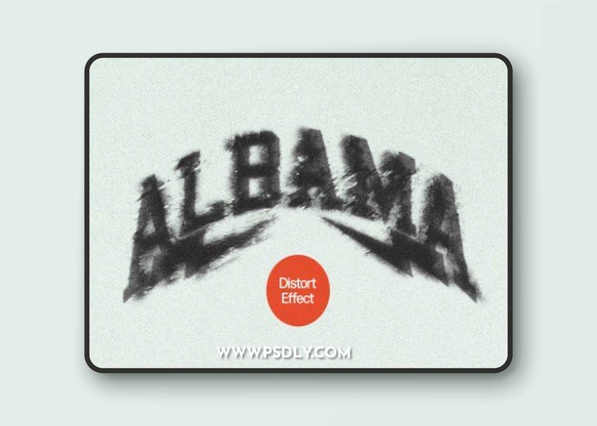 Grunge Misprint Paper Text And Logos Effect