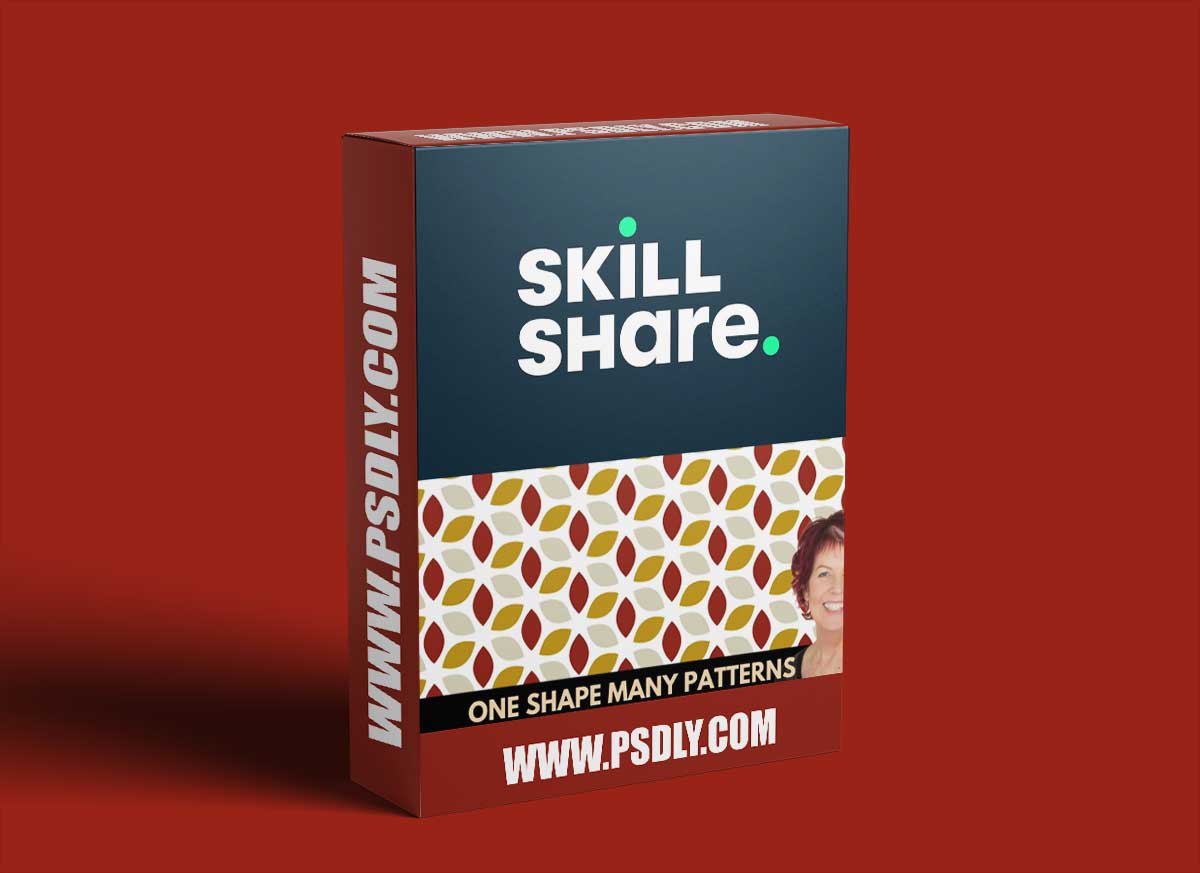 One Shape - Many Patterns in Adobe Illustrator - A Graphic Design for Lunch Class™