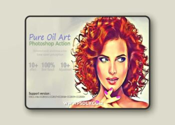 Pure Oil Art - Photoshop Action