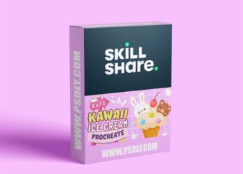 Scoop Up Some Fun: Drawing Cute Ice Cream Illustration in Procreate