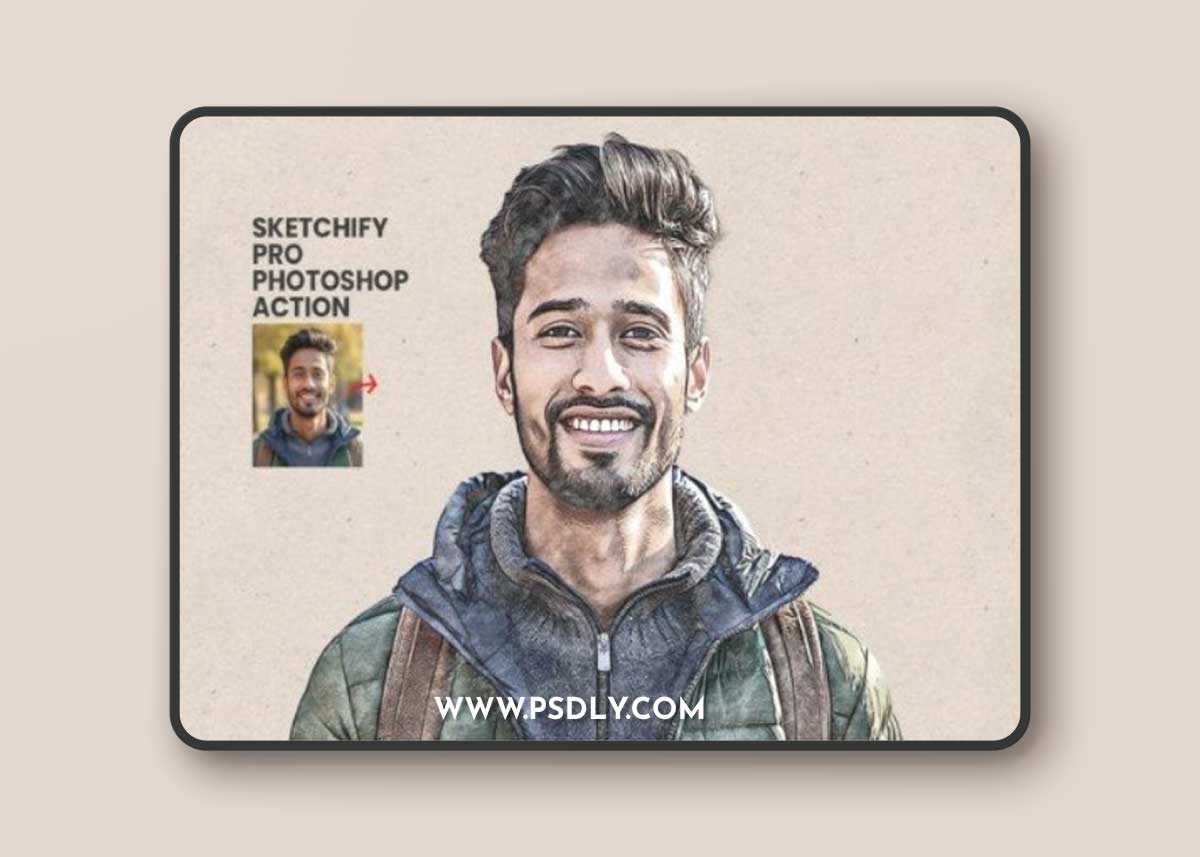 Sketchily Pro Photoshop Action