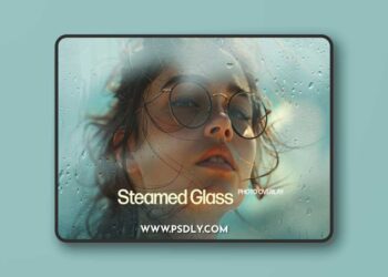 Steamed Glass Effect for Photoshop