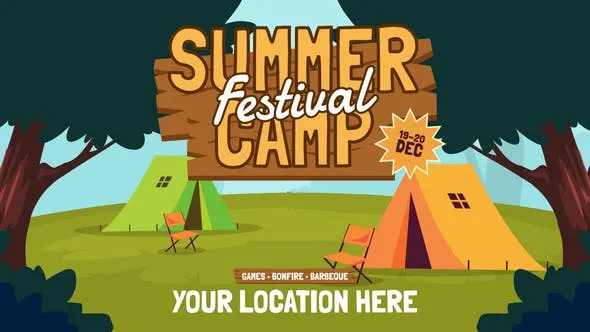 Videohive Camp Promo 51893750 1 Videohive Camp Promo 51893750