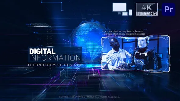 Videohive Digital Technology Slideshow 52147014
