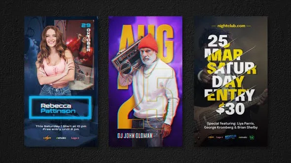 Videohive Instagram Reels Event Party Flyers. Part 7 52244099