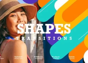 Videohive Shapes Transitions 52420365