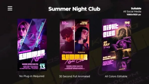 Videohive Summer Night Club Instagram Reels 52454721 1 Videohive Summer Night Club Instagram Reels 52454721