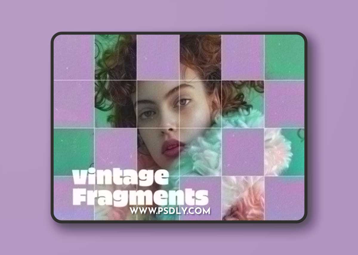 Vintage Mosaic Photo Effect