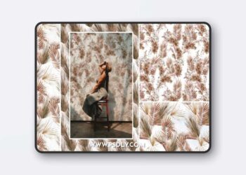 15 Watercolor Boho Seamless Pattern