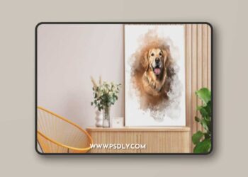 Dog Watercolor Painting Bundle