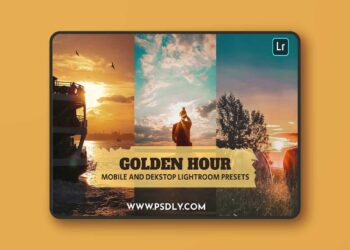 Golden Hour Lightroom Presets Dekstop and Mobile 7TZL98N